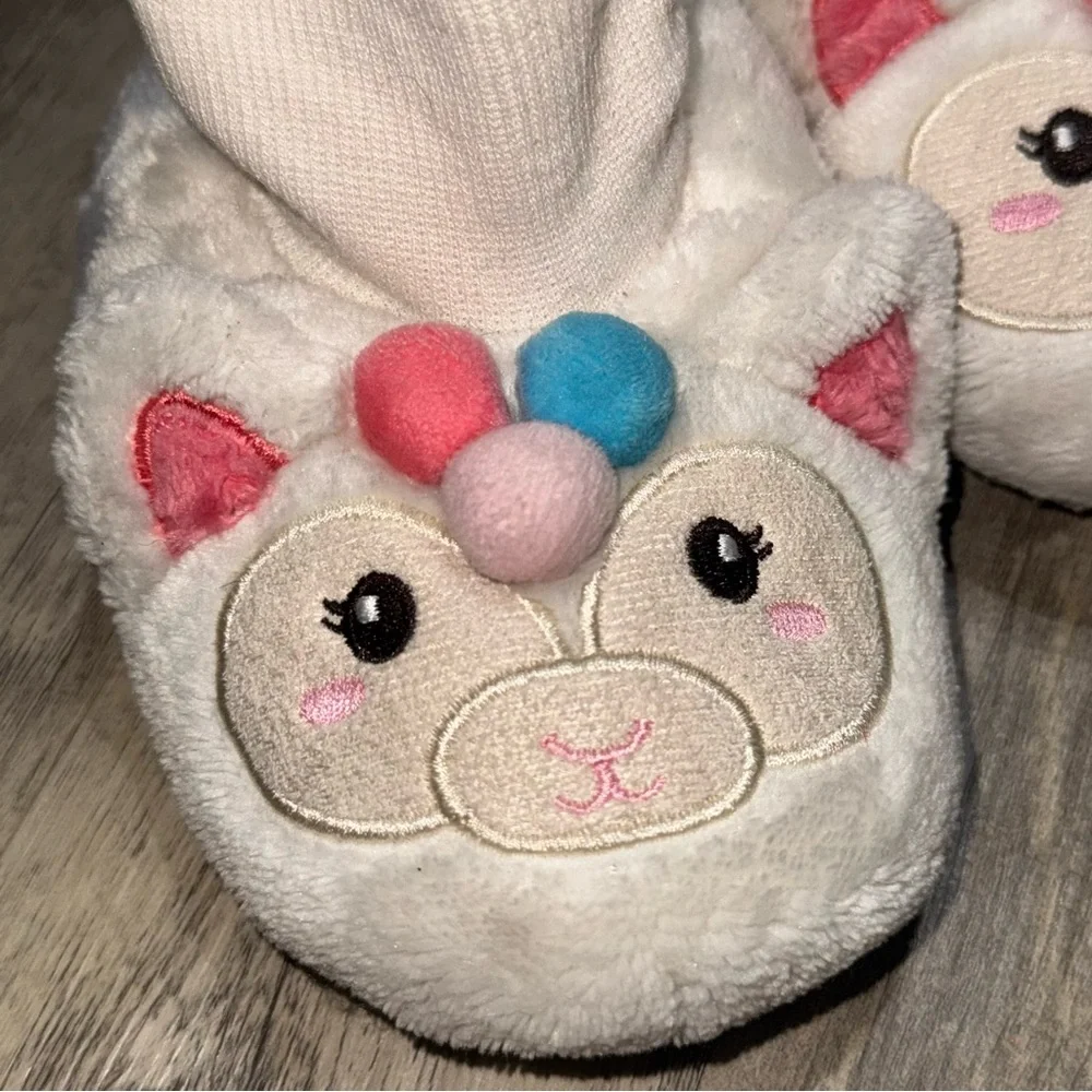 ☀️6/$20☀️ Colorful Alpaka Toddler Slippers